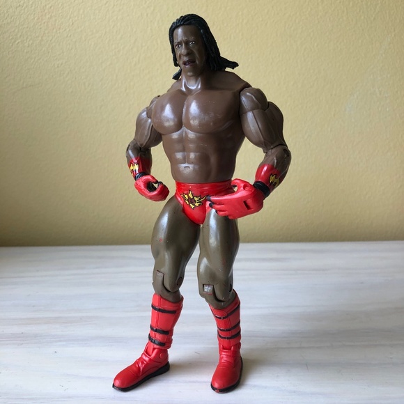 WWE Booker T (Red Attire) Jakks Pacific Action Figure - Picture 1 of 14